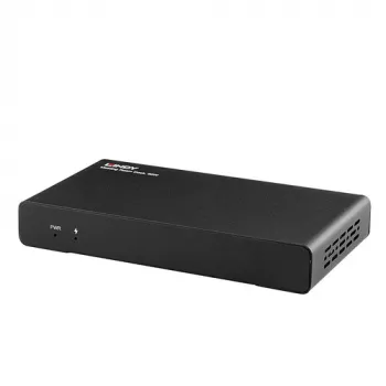 LINDY Meeting Room Dock, stacja dokująca USB-C 60W, HDMI 4K, 2x USB 3.2 Gen 1, Gigabit Ethernet, aluminium 43424