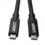 LINDY USB 3.0 Cable Type A - Type B, 0.5m, Anthracite, Triple Shielded