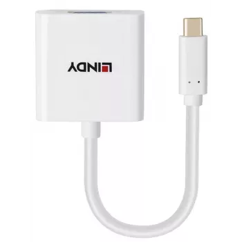 Konwerter LINDY USB Type C na VGA 43437