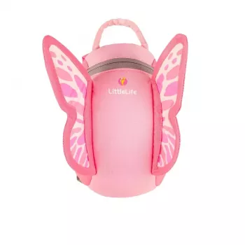 Plecak dla malucha LittleLife Butterfly - 2L z pasami bezpieczeństwa dla dzieci w wieku 1-3 lat
