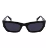LIU JO LJ790S5221001 Okulary przeciwsłoneczne damskie Butterfly Czarny Szary Gradient 52mm