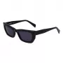 LIU JO LJ790S5221001 Okulary przeciwsłoneczne damskie Butterfly Czarny Szary Gradient 52mm