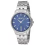 LIU JO MAN TLJ1081 Zegarek Kwarcowy Analogowy 40mm Niebieska Tarcza Srebrna Bransoleta Mesh