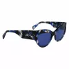 LIU JO Women LJ787S-19 Sunglasses Butterfly Cat-Eye Black Grey Gradient 55/17/140 mm