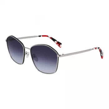 Okulary przeciwsłoneczne LIU JO Damskie Motyl Kocie Oko LJ157S5918040 Havana Brązowy Gradient 59mm