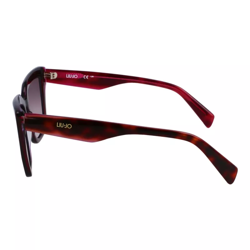 LIU JO Damskie Okulary Przeciwsłoneczne Motylkowe LJ795S5418261 Havana Brązowy Gradient UV400