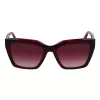 LIU JO Damskie Okulary Przeciwsłoneczne Motylkowe LJ795S5418261 Havana Brązowy Gradient UV400