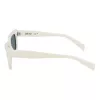 Okulary przeciwsłoneczne LIU JO Cat Eye dla kobiet LJ790S 5221101 Czarny acetat Soczewki gradientowe szare 52mm