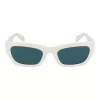 Okulary przeciwsłoneczne LIU JO Cat Eye dla kobiet LJ790S 5221101 Czarny acetat Soczewki gradientowe szare 52mm