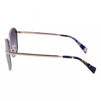 LIU JO Damskie Okulary Przeciwsłoneczne Havana Butterfly LJ157S5918722 59/18/140 mm