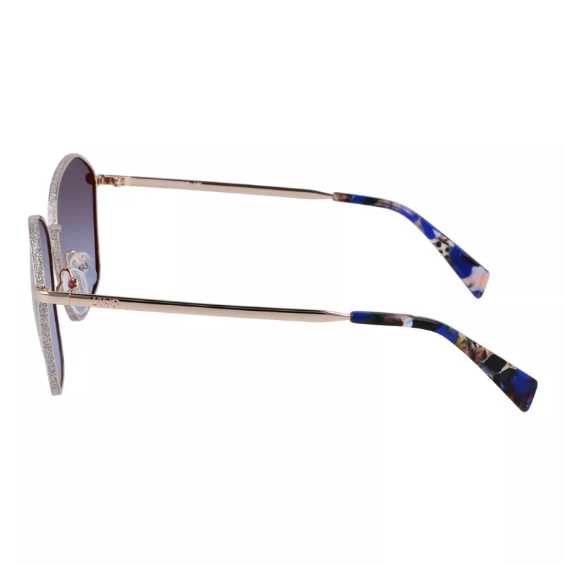 LIU JO Damskie Okulary Przeciwsłoneczne Havana Butterfly LJ157S5918722 59/18/140 mm