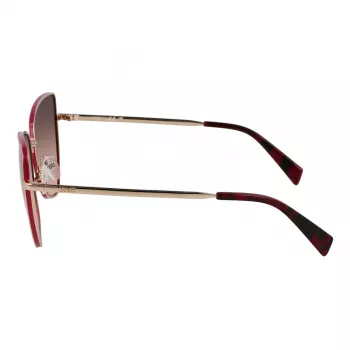 Okulary przeciwsłoneczne LIU JO damskie LJ159S5816770 Butterfly Cat Eye Havana Brązowy Gradient 58mm