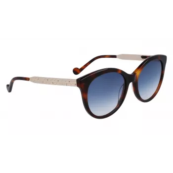 Okulary przeciwsłoneczne LIU JO damskie LJ765S-242 Butterfly/Cat-Eye Havana 54mm