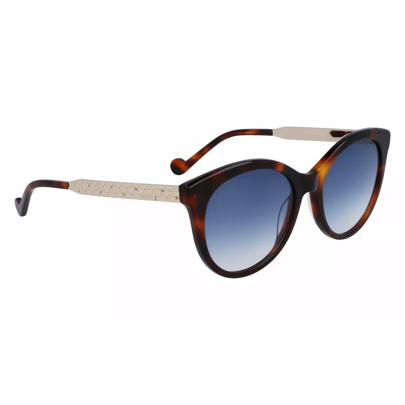 Okulary przeciwsłoneczne LIU JO damskie LJ765S-242 Butterfly/Cat-Eye Havana 54mm