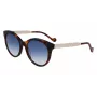 Okulary przeciwsłoneczne LIU JO damskie LJ765S-242 Butterfly/Cat-Eye Havana 54mm