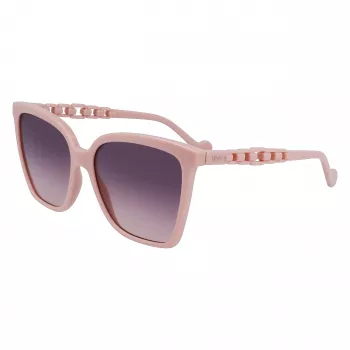 Okulary przeciwsłoneczne LIU JO damskie LJ773S-272 Cat Eye Havana Brown Gradient 57mm