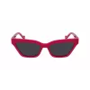 LIU JO Damskie LJ781S-525 Okulary przeciwsłoneczne Motylkowe Havana Acetat Brązowe Gradientowe Soczewki 55mm