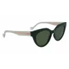 Okulary przeciwsłoneczne LIU JO LJ782S-300 Havana Brązowy Gradient 53mm