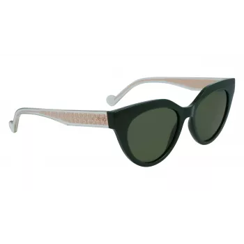 Okulary przeciwsłoneczne LIU JO LJ782S-300 Havana Brązowy Gradient 53mm