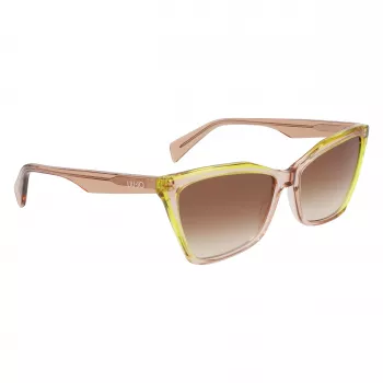 Okulary przeciwsłoneczne LIU JO damskie LJ796S-279 Cat Eye Havana Brown Gradient 58mm