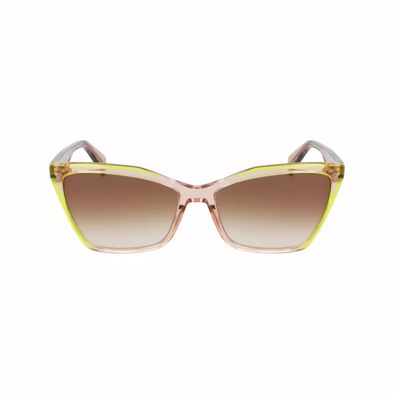 Okulary przeciwsłoneczne LIU JO damskie LJ796S-279 Cat Eye Havana Brown Gradient 58mm