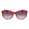 Okulary przeciwsłoneczne LIU JO damskie LJ797S5715623 Butterfly Cat-Eye Havana Brązowy Gradient 57mm