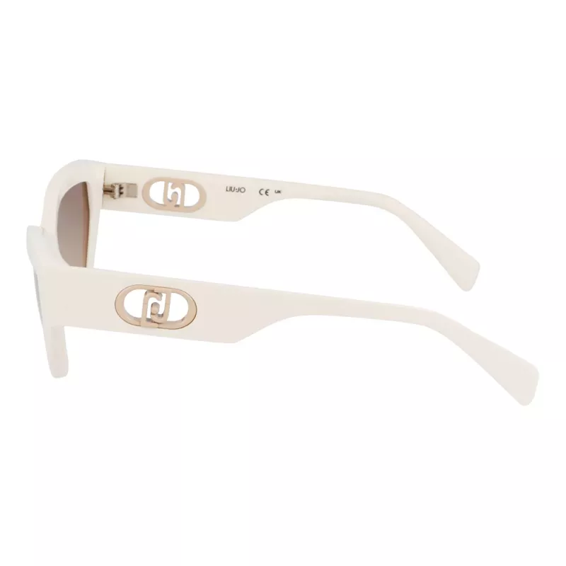 Okulary przeciwsłoneczne LIU JO LJ800S Butterfly Cat Eye Havana Acetate Brown Gradient UV400