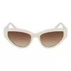 Okulary przeciwsłoneczne LIU JO LJ800S Butterfly Cat Eye Havana Acetate Brown Gradient UV400