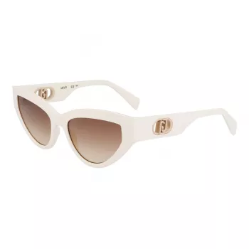 Okulary przeciwsłoneczne LIU JO LJ800S Butterfly Cat Eye Havana Acetate Brown Gradient UV400