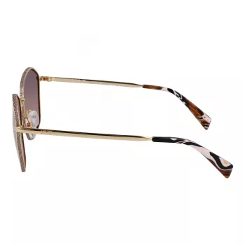 LIU JO Damskie okulary przeciwsłoneczne LJ157S5918731 Havana Brown Gradient 59/18/140 mm