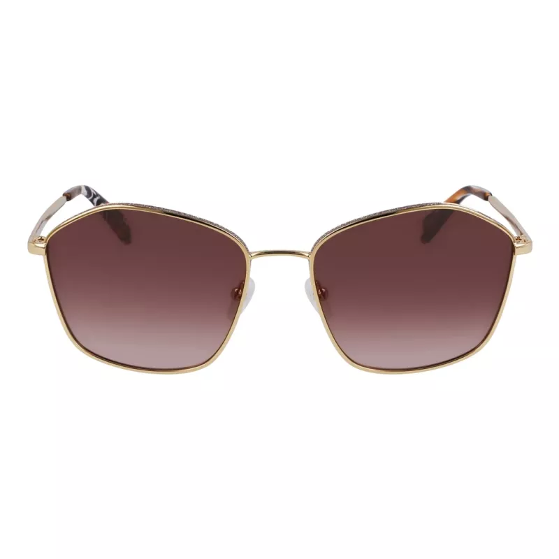 LIU JO Damskie okulary przeciwsłoneczne LJ157S5918731 Havana Brown Gradient 59/18/140 mm