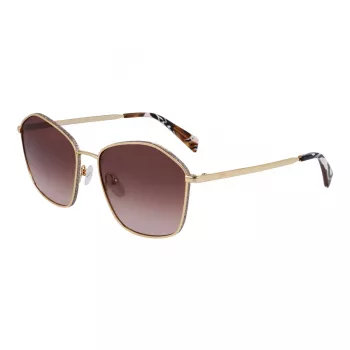 LIU JO Damskie okulary przeciwsłoneczne LJ157S5918731 Havana Brown Gradient 59/18/140 mm