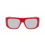 Okulary przeciwsłoneczne LIU JO damskie LJ731S-525 Havana Acetate Butterfly Frame Brązowe soczewki gradientowe 55mm