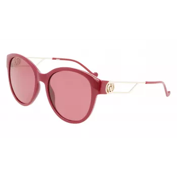 Okulary przeciwsłoneczne LIU JO damskie LJ762SR-601 Butterfly Havana Acetate 56mm