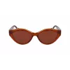 Okulary przeciwsłoneczne LIU JO damskie LJ767SR-216 Havana Propionate Brown Gradient 56mm