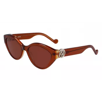 Okulary przeciwsłoneczne LIU JO damskie LJ767SR-216 Havana Propionate Brown Gradient 56mm