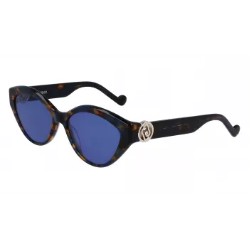 Okulary przeciwsłoneczne LIU JO damskie LJ767SR-460 Oprawka acetatowa Ochrona UV400 56mm
