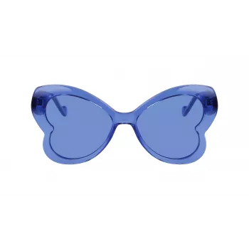 Okulary przeciwsłoneczne LIU JO damskie LJ775S-429 Havana brązowy gradient motyl/geometryczne