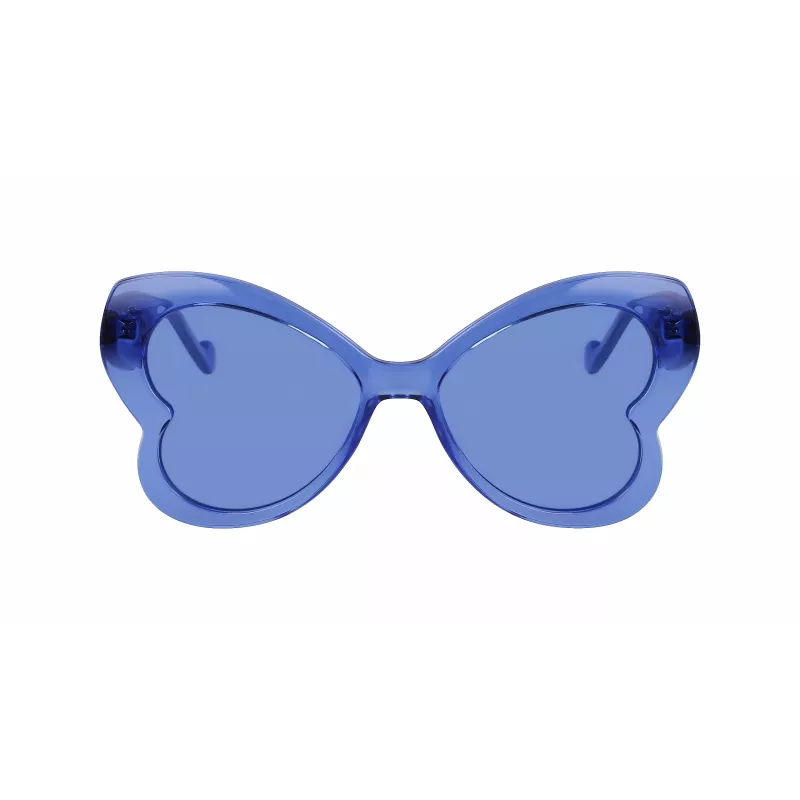 Okulary przeciwsłoneczne LIU JO damskie LJ775S-429 Havana brązowy gradient motyl/geometryczne