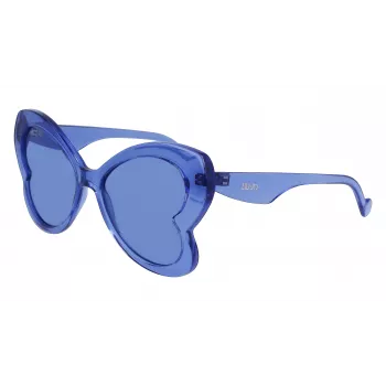 Okulary przeciwsłoneczne LIU JO damskie LJ775S-429 Havana brązowy gradient motyl/geometryczne