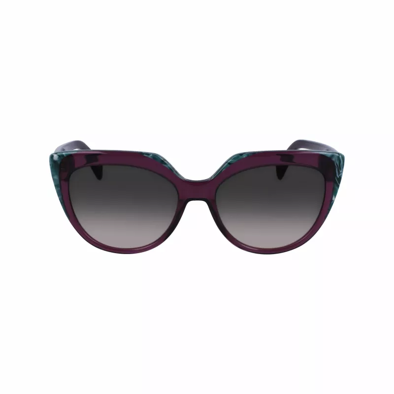 Okulary przeciwsłoneczne LIU JO damskie LJ783S-513 Havana Brown Butterfly Acetate 55mm