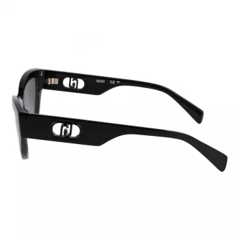 Okulary przeciwsłoneczne LIU JO dla kobiet LJ800S5418001 Czarny/Szary 54mm