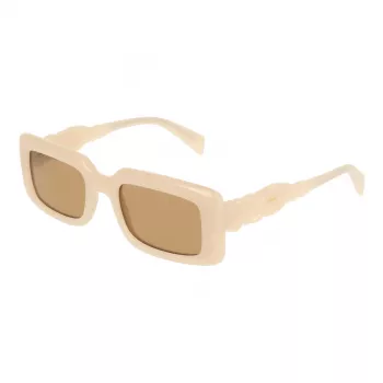 Okulary przeciwsłoneczne LIU JO damskie LJ806S5221272 - geometryczna oprawka acetatowa, ochrona UV400, 52 mm