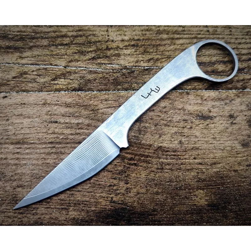 Nóż z ostrzem stałym LKW Spike VG10 Damascus