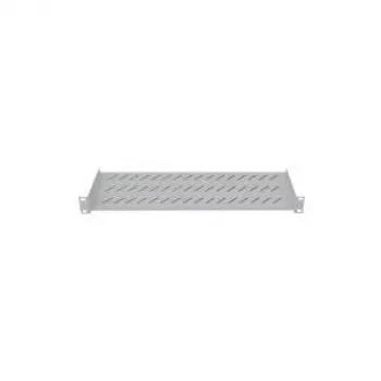 LogiLink Stała półka 19 inch, montaż przedni, głębokość 250 mm, szara SF2C35G