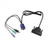 LOGILINK 19 calowy LCD KVM Console z VGA, układ klawiatury US (LC902US)