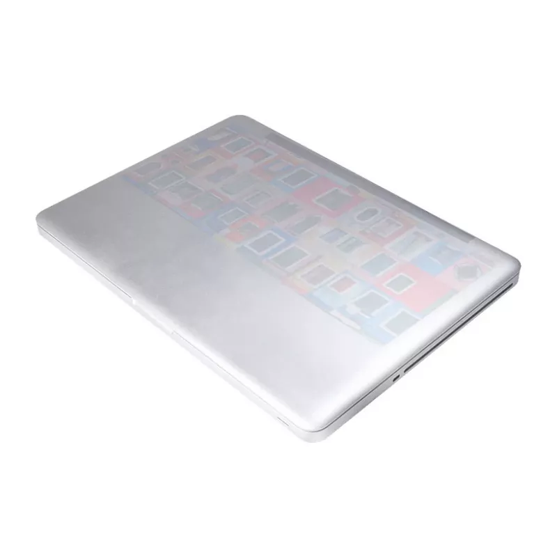 LogiLink 3-w-1 Podkładka pod mysz do notebooka z ściereczką do czyszczenia, folią ochronną na ekran, mikrofibra, antypoślizgowa, szara, 350 x 220 mm, 2 mm