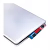 LogiLink 3-w-1 Podkładka pod mysz do notebooka z ściereczką do czyszczenia, folią ochronną na ekran, mikrofibra, antypoślizgowa, szara, 350 x 220 mm, 2 mm