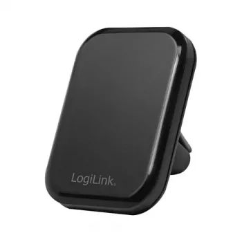 LogiLink AA0114 Magnetyczny uchwyt samochodowy na kratkę nawiewu do smartfonów, obrót 360°, uniwersalny, czarny