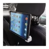 Logilink AA0121 Uchwyt samochodowy na tablet na zagłówek – mocowanie na zagłówek dla tabletów 7-11 cali, iPadów i czytników e-booków, obrót 360°, czarny